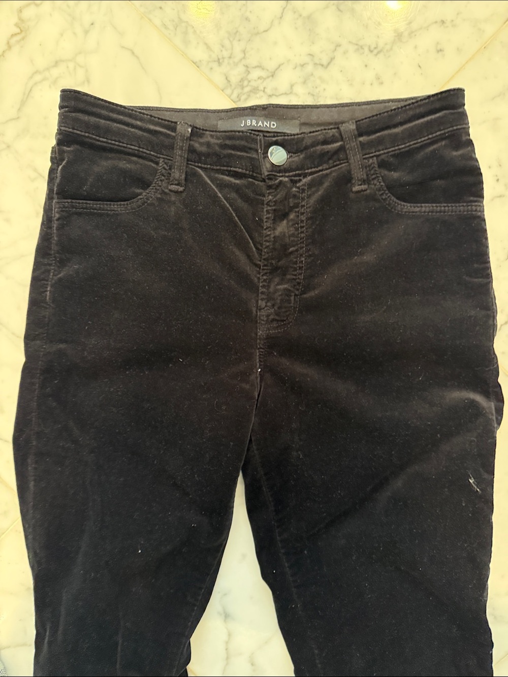 J Brand Black Corduroy Pants
